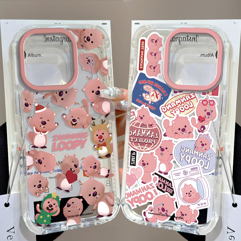 Pink Cute Loopys Hot Phone Cas - đánh giá và giá Phone Cases Loopy