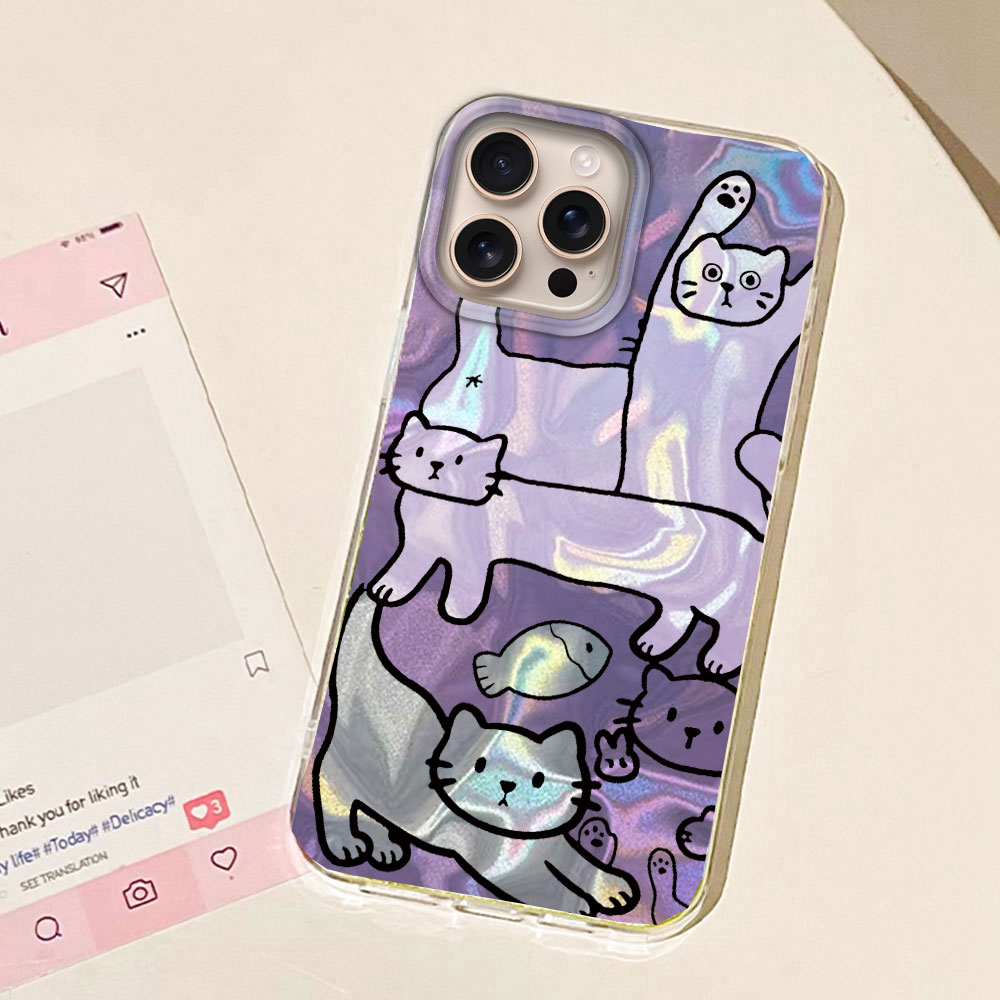 Purple Line Cat Fish Water Tex - đánh giá và giá Phone Cases Xr